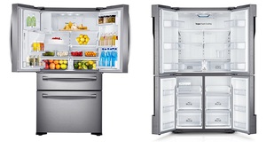 Варианты расположения морозильного отделения холодильника