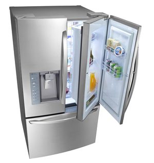 Как перевесить дверь холодильника?