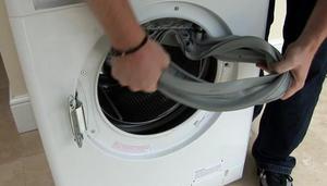 Как отремонтировать деталь у стиральной машинке