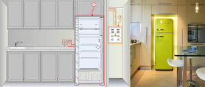 Как правильно установить холодильник 