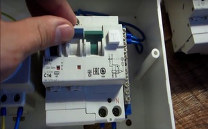 Подключение дифференциального автоматического выключателя