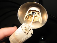 Как подключить патрон для лампочки