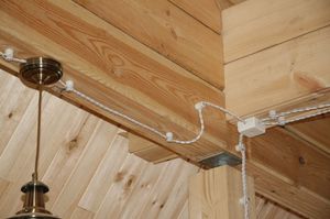 Требования к электропроводке в деревянном доме