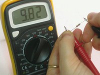 Проверка резистора мультиметром